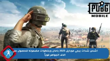اشحن شدات ببجي موبايل 2025 بأمان وبخطوات مضمونة للحصول على آلاف الجواهر فوراً